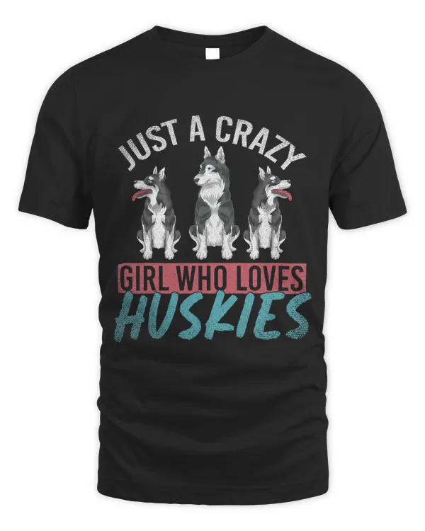 Siberian Huskies Dog Lover Women Pet Owner Girls Husky 89
