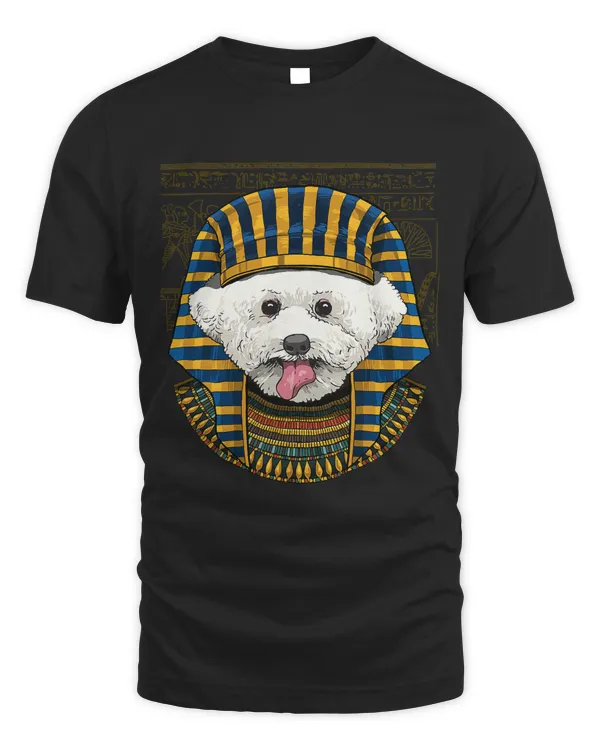 Bichon Frise Egyptian Pharaoh Historian Archaeologist Dog 119