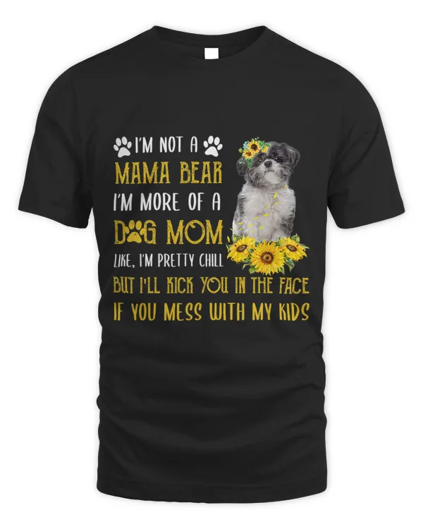 Sunflower Lhasa Apso Mom Mothers Day Dog Mom Women