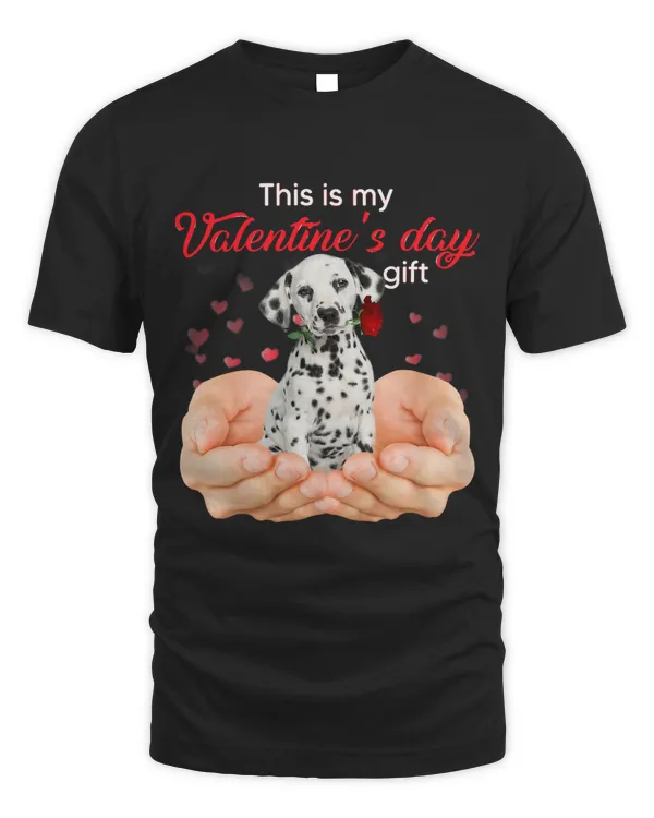 Cute Dalmatian This Is My Valentines Day Pajama