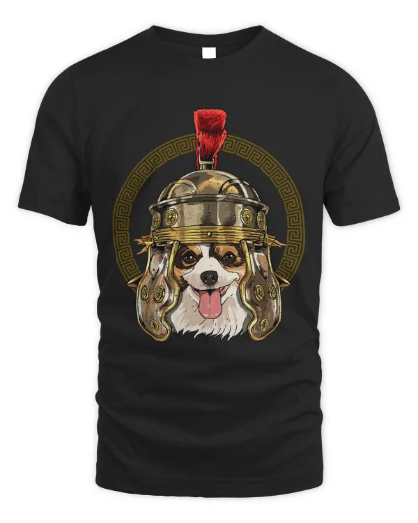 Papillon in Roman Helmet Centurion Legionnaire Dog Lover 249