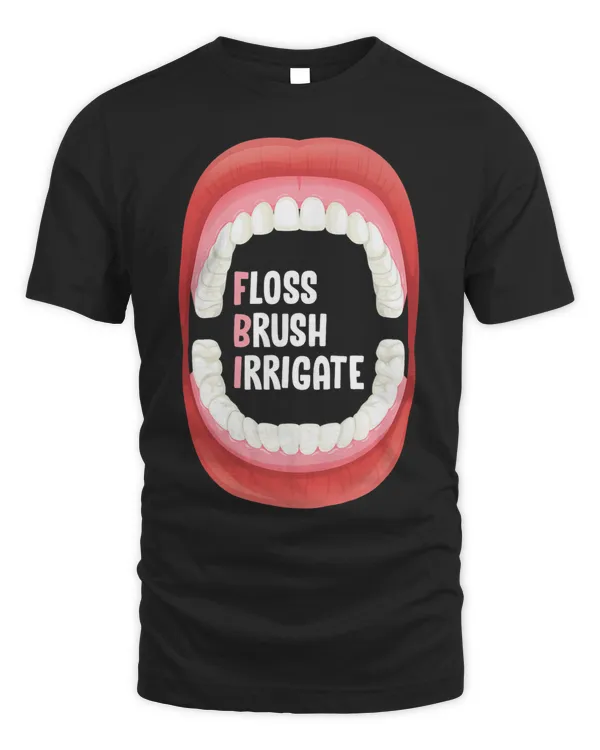 Floss Brush Irrigate Dental Hygiene For Dentist Technician 3