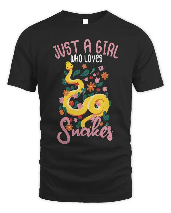 Just A Girl Who Loves Snakes Sayings Animal Snake Lover