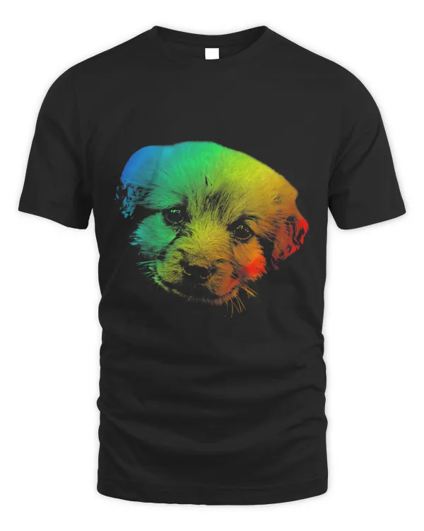Colorful Rainbow Vintage Shirt Cute SCHNOODLE Lovers