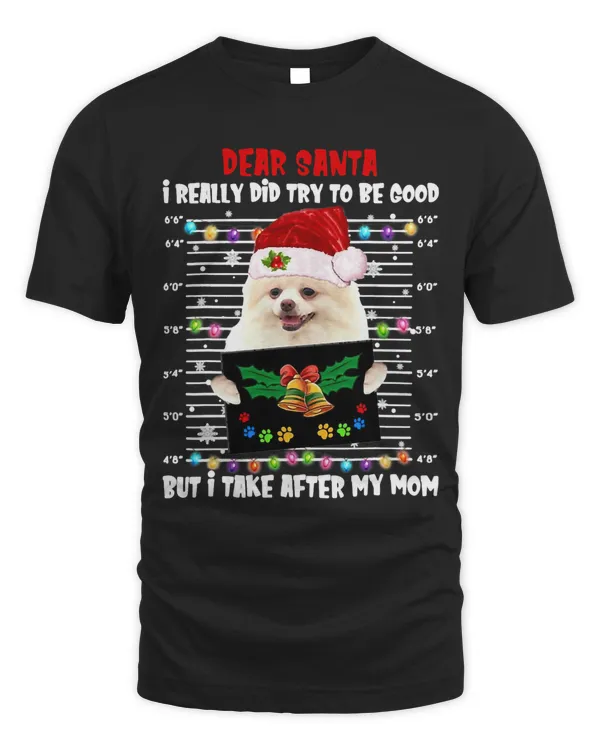 Pomeranian Dear Santa I Really Did Try To Be Good But I Take323