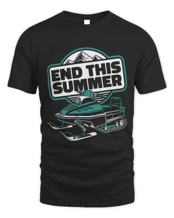End This Summer Snowbike Snowmachining Snowmobile Riding