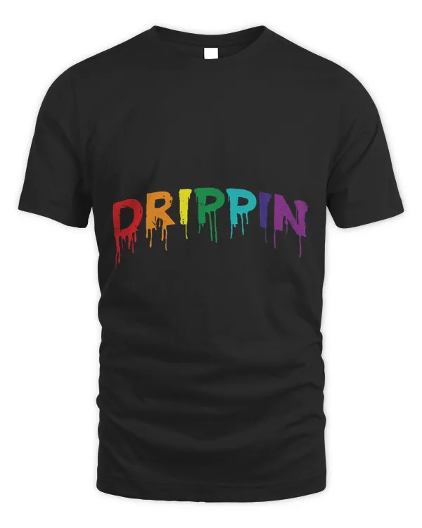 Drippin Sauce Melting Trending Messy Saucy Light Distress
