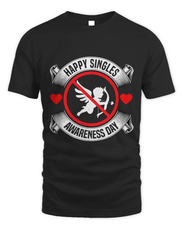 Happy Singles Awareness Day Anti Cupid Anti Valentines Day