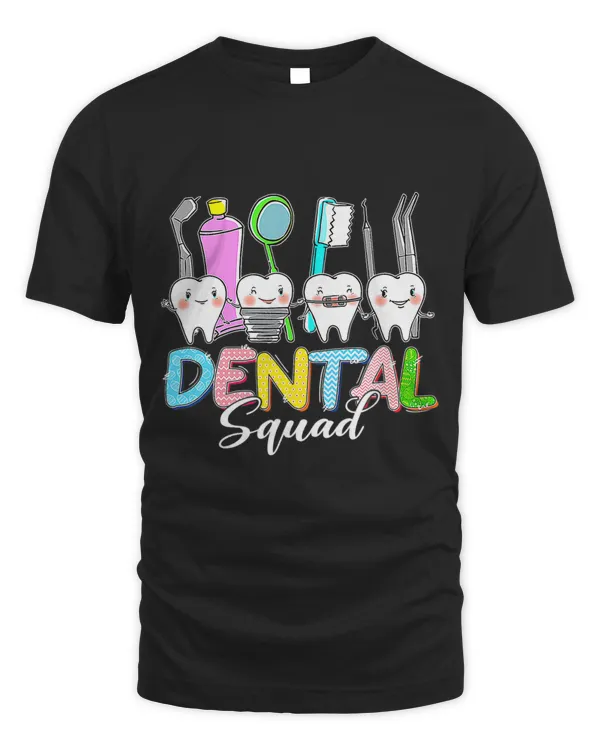 Funny Teeth Dental Squad Dentist Happy Easter Day
