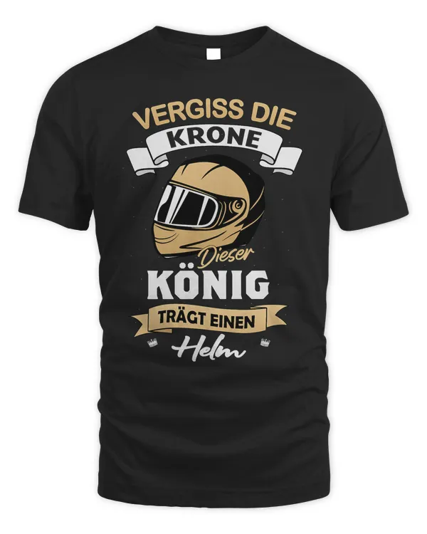 Mens Forget the crown motorcycle