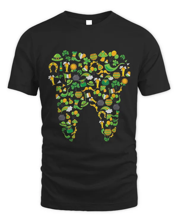 Dental Squad St Patrick Day Dentist Gift Leprechaun Teeth