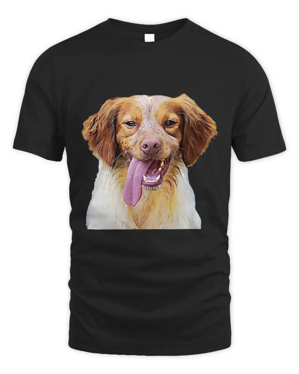 Dog Lover and Dog Owners Oil Paint Filter Portrait Funny Dog