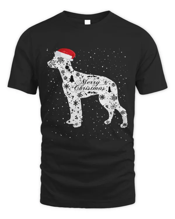 Merry Xmas Chien Francais Tricolore Dog Christmas