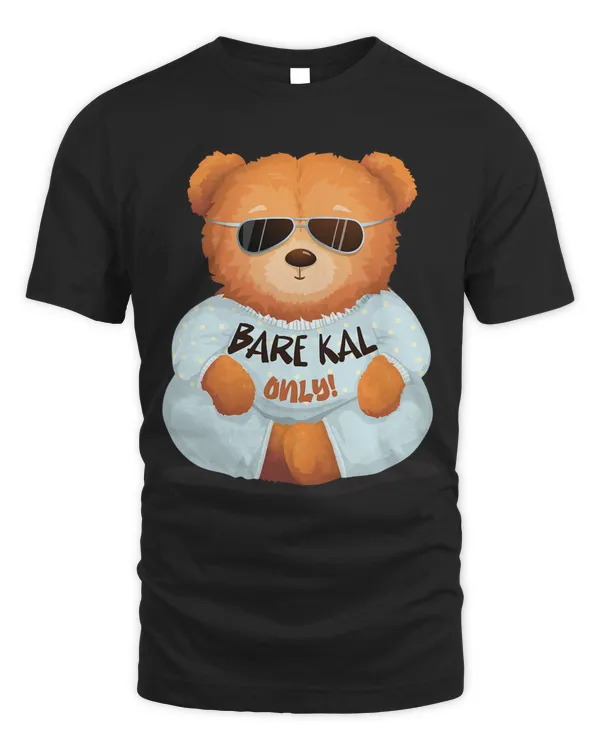 Funny Saint Lucian Souvenir Teddy With Bare Kal Text For Men