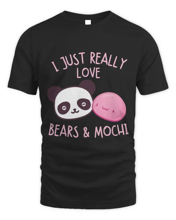 Cute Kawaii Girl Loves Pink Mochi Pandabear Anime Women