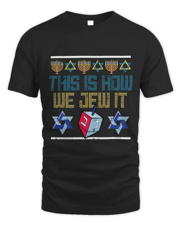 This Is How We Jew It Hanukkah Jewish Bar Mitzvah Dreidel