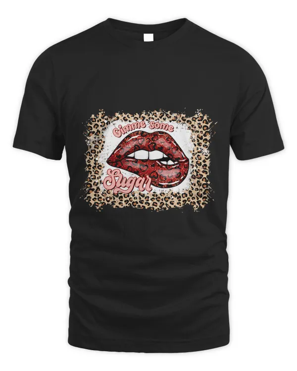 Gimme Some Sugar a Pink Red Funny Valentines Day Heart