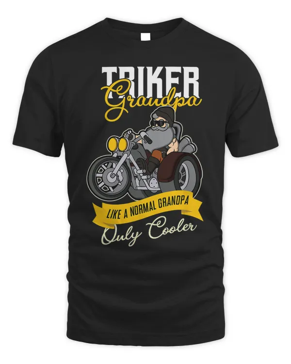 Triker Grandpa Grandfather Motorcycle Tricycle Pensioner