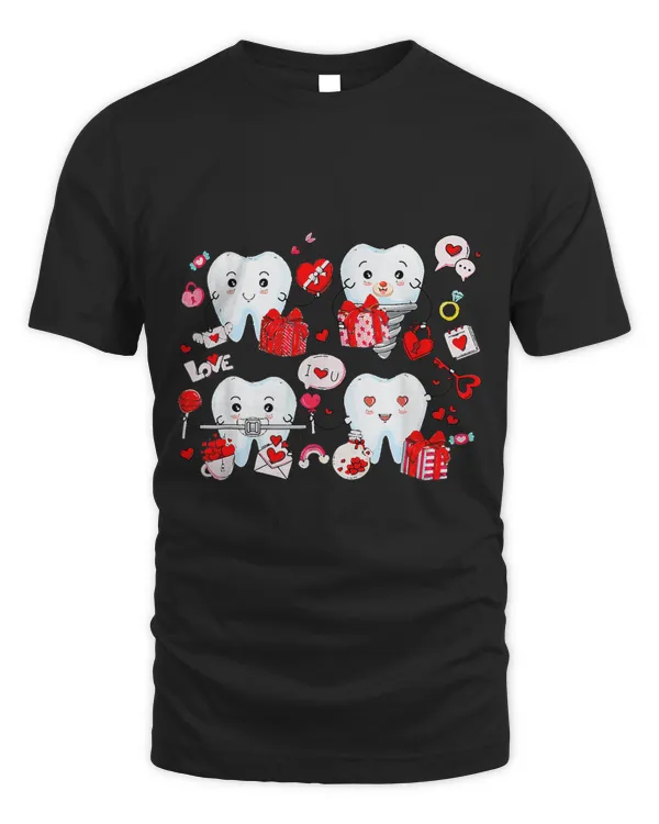 Cute Teeth Dental Life Happy Valentines Day Dentist 9