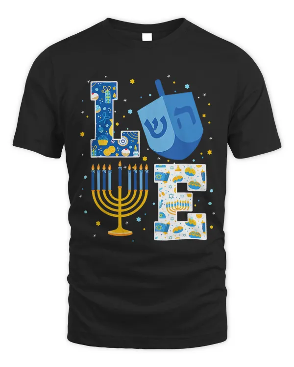 LOVE Cute Hanukkah Decorations Dreidel Menorah Chanukah