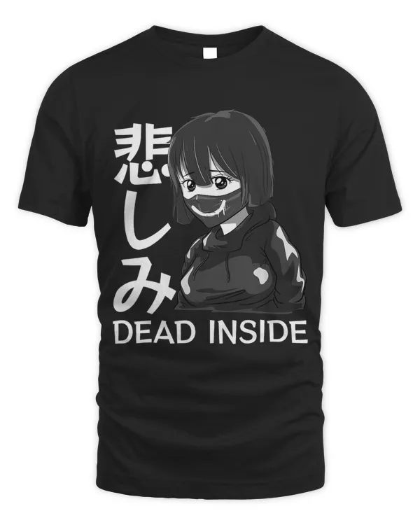 Dead Inside Japanese Sad Anime Girl Soft Grunge Emo Goth3 6
