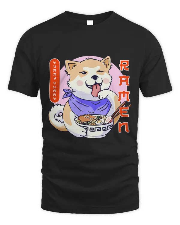 Ramen Shiba Inu Kawaii Japanese Cute Funny Ramen Dog Puppy