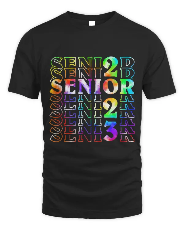 Senior Graduation 23 Men Girl Class of 2023 Senior Tie Dye