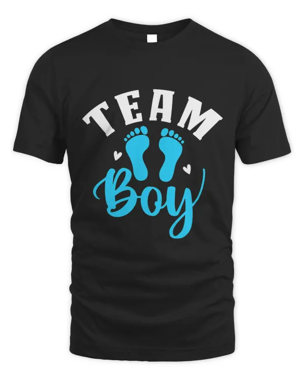 Team Boy Baby Boy Team Blue Cute Gender Reveal Party