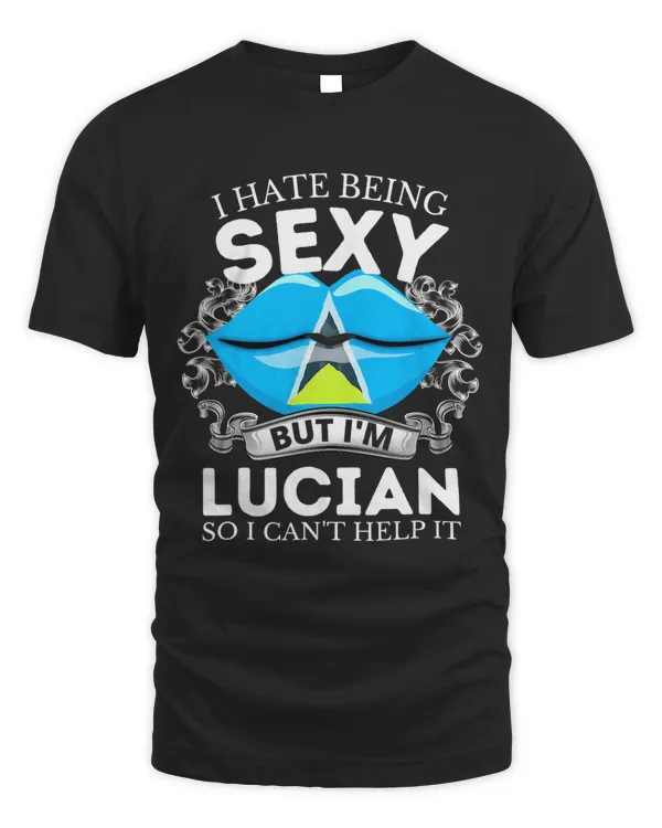 Sexy Saint Lucian Patriotic Proud Saint Lucia Flag Souvenir