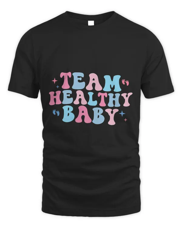 Team Healthy Baby Gender Reveal Party Pink Or Blue