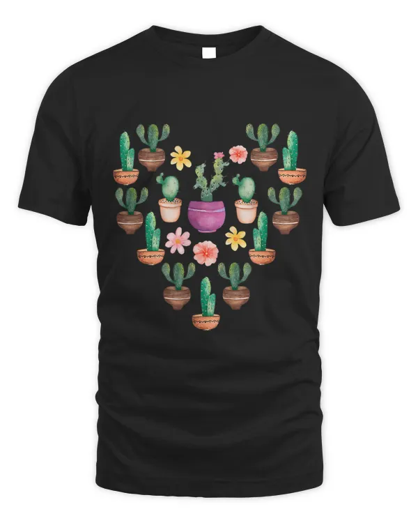 Anti Valentine Succulent Lover Plant Lady Cactus Heart Pink