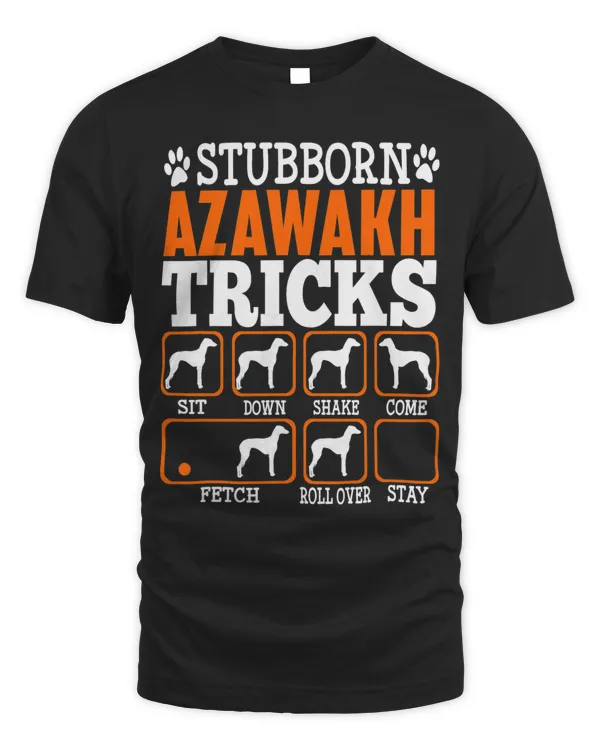 Stubborn Azawakh Dog Tricks Funny Puppy Dogs Lover