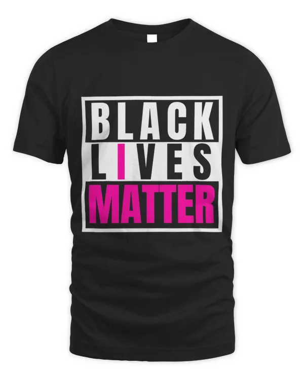Black Lives Matter I Matter Shirt History Month HBCU Pink