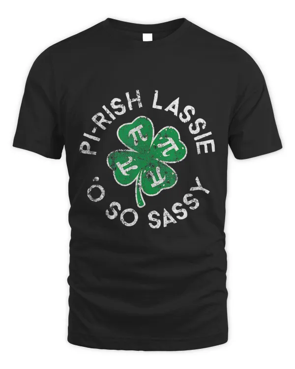 Pi Rish Lassie Oh So Sassy Lucky Clover St Patricks Day