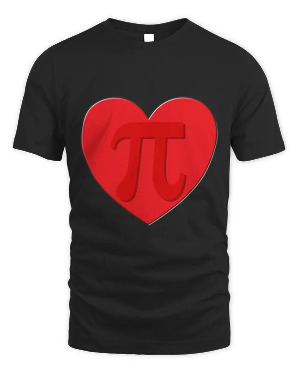 Pi Symbol Valentine Heart Pi Day Valentines Day Graphic