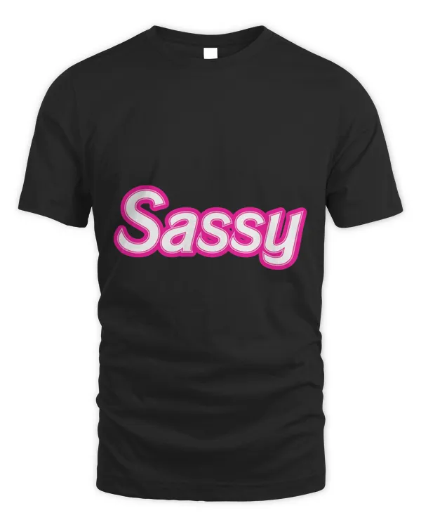 Sassy Pink Retro Girlie