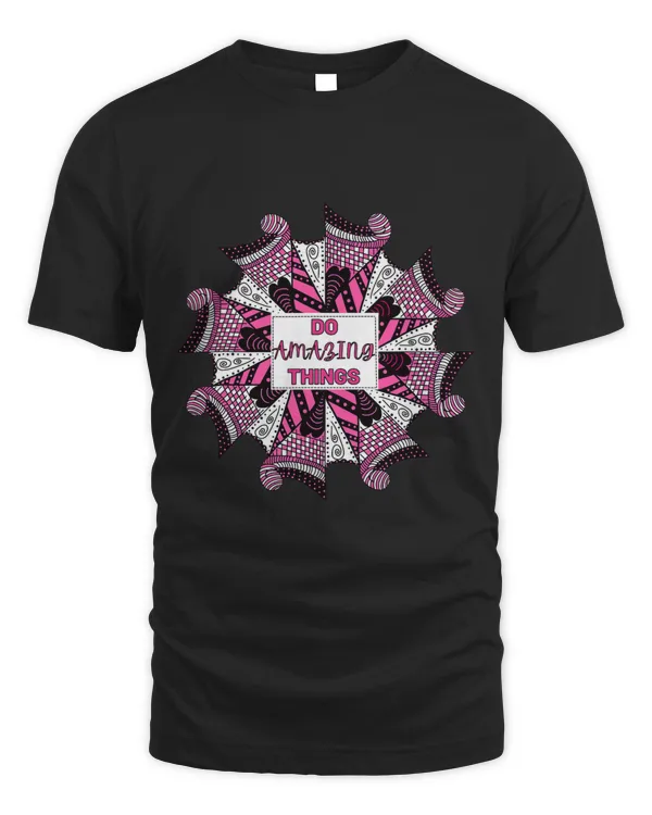 Pink Black And White Mandala Hearts Valentines Day Amazing