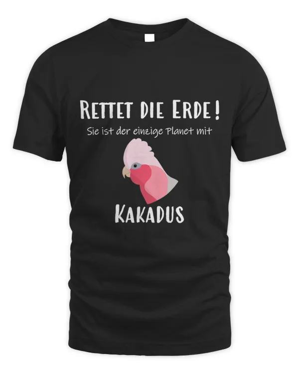 Save the Earth Pink Cockatoo Parrot