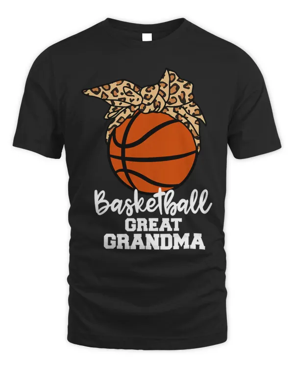 Basketball Great Grandma Funny Basketball Player Leopard