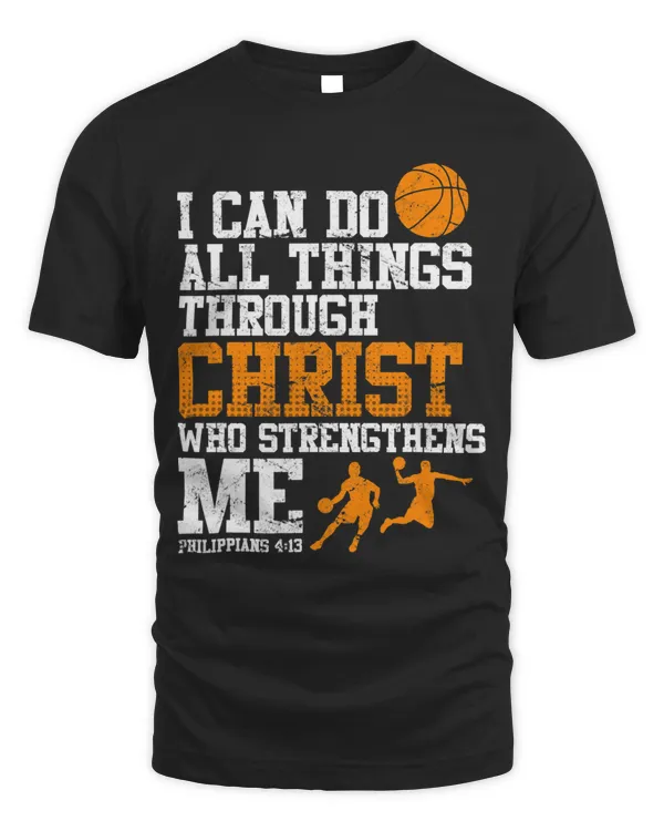 Basketball I can do things through Christ Basketballer