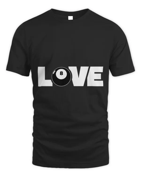 Billiard Love Snooker Balls Pool Player Billiards