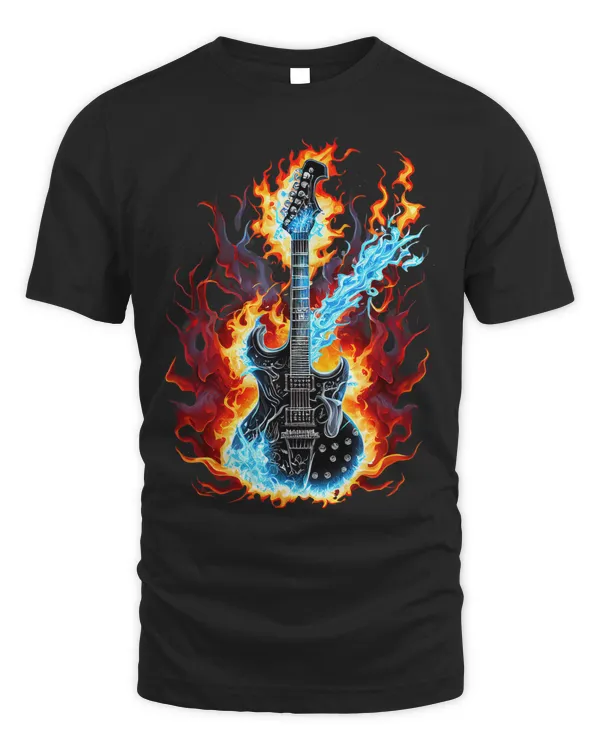 Burning Guitar A Fiery and Fearless Tribute 1