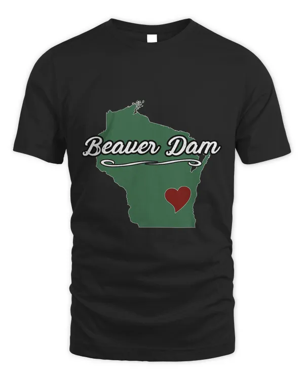 BEAVER DAM Wisconsin WI USA City State Souvenir Graphic