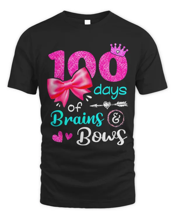 Cute 100 Days Of Brains And Bows 100th Day Girls Teachers