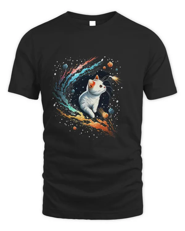 Astronaut Cat or Funny Space Cat on Galaxy Cat Lover 31