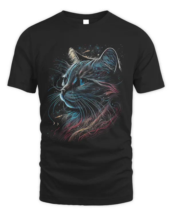 Astronaut Cat or Funny Space Cat on Galaxy Cat Lover 62