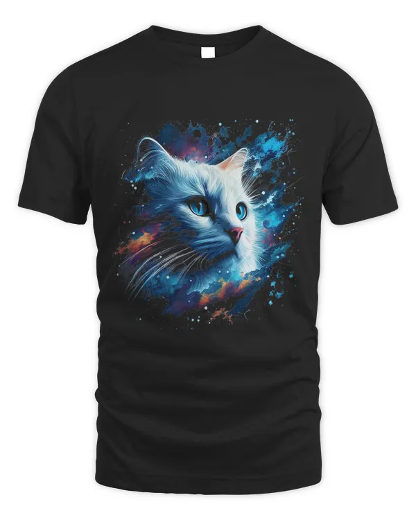 Astronaut Cat or Funny Space Cat on Galaxy Cat Lover 631