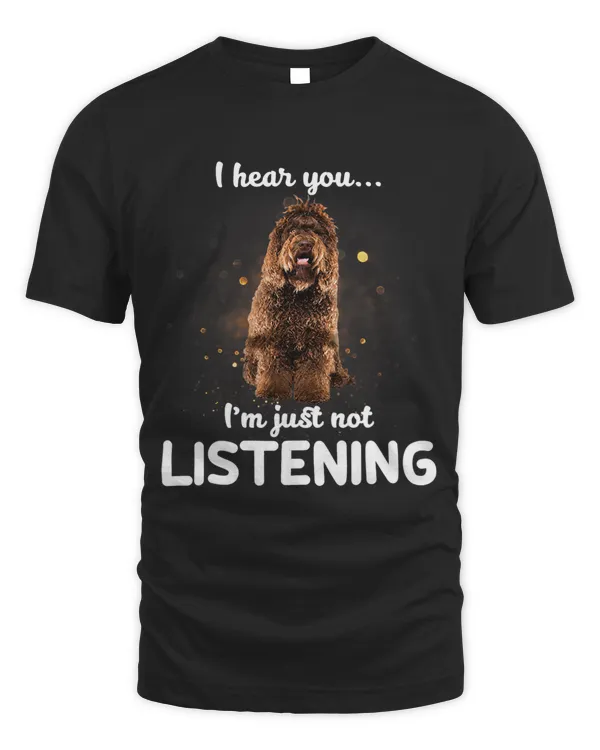 Barbet Dog I Hear You Not Listening