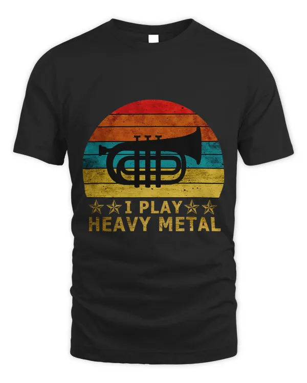 Baritone Euphonium I Play Heavy Metal Marching Band
