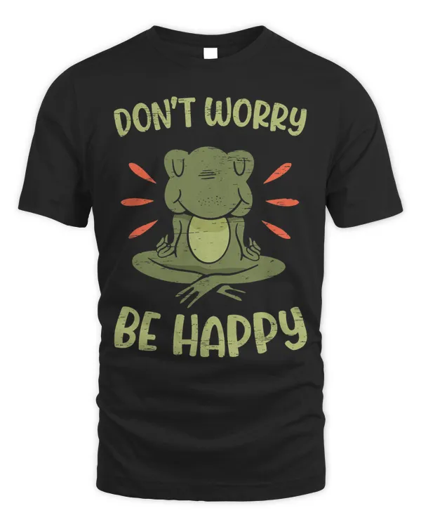 Dont Worry Be Hoppy for a Amphibians Animal Lover